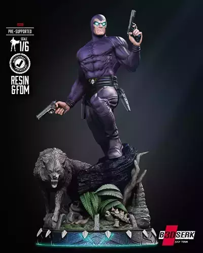 B3DSERK Phantom Sculpture 3D print model