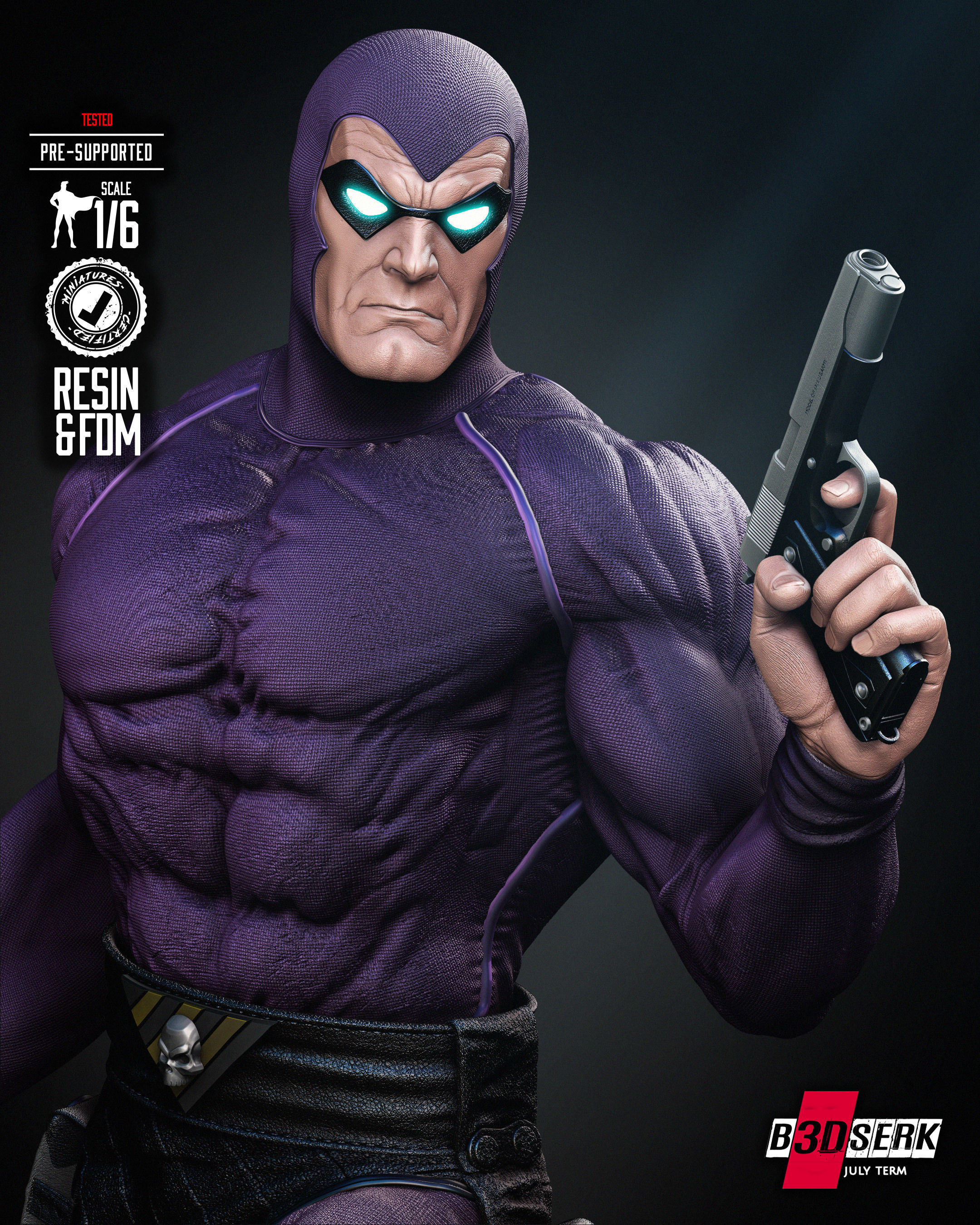 B3DSERK Phantom Sculpture 3D print model_11