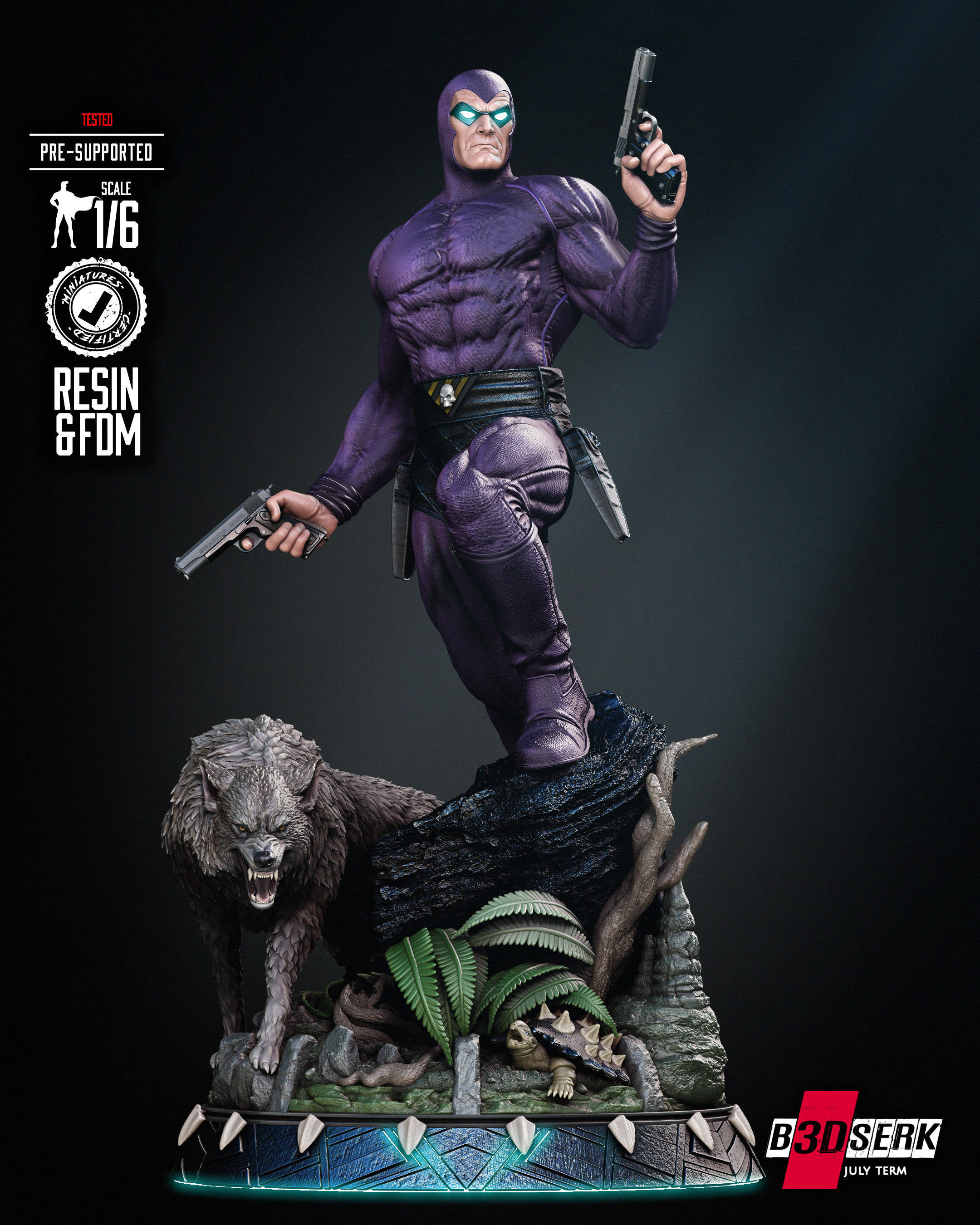 B3DSERK Phantom Sculpture 3D print model_16