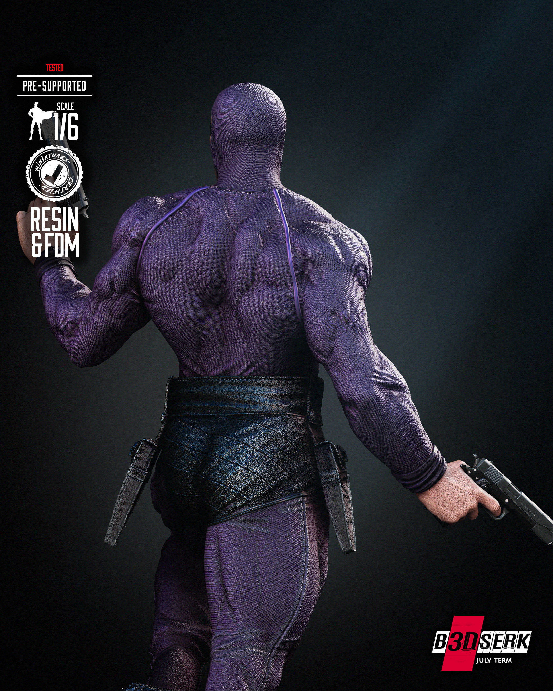 B3DSERK Phantom Sculpture 3D print model_21