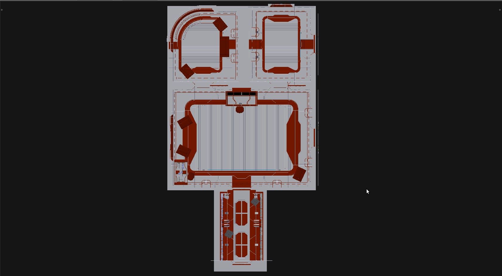 Sci Fi Apartment Scene 3D model_16