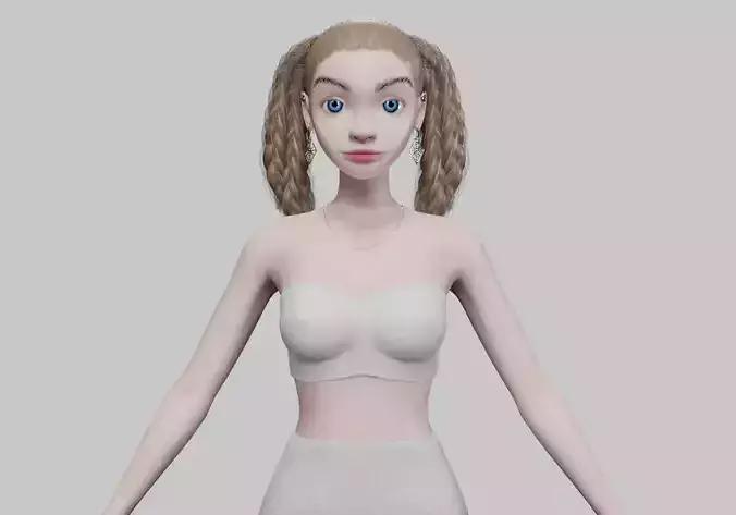 standard young girl V36600 