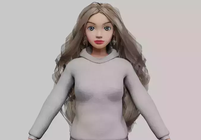 pretty young girl V40409 