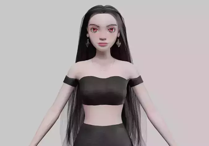 pretty lovely girl V32752 