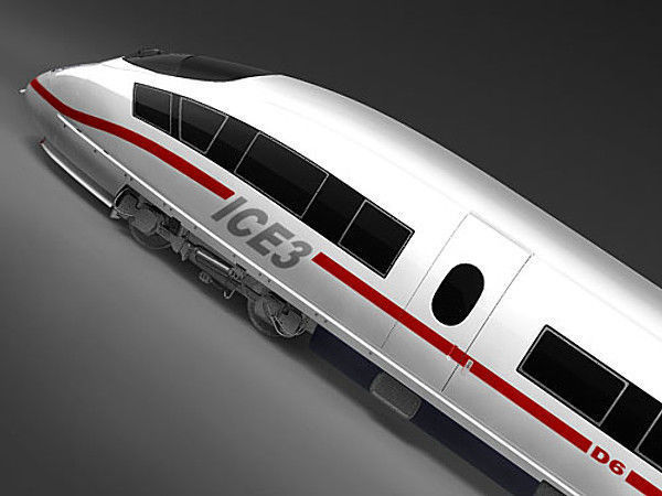 ICE 3 train 3D model_4