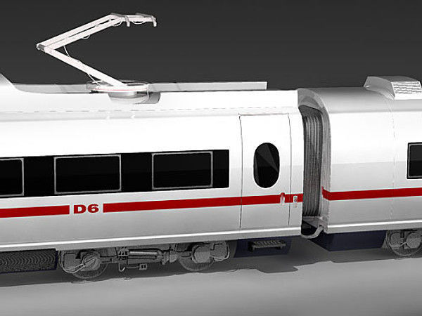 ICE 3 train 3D model_3