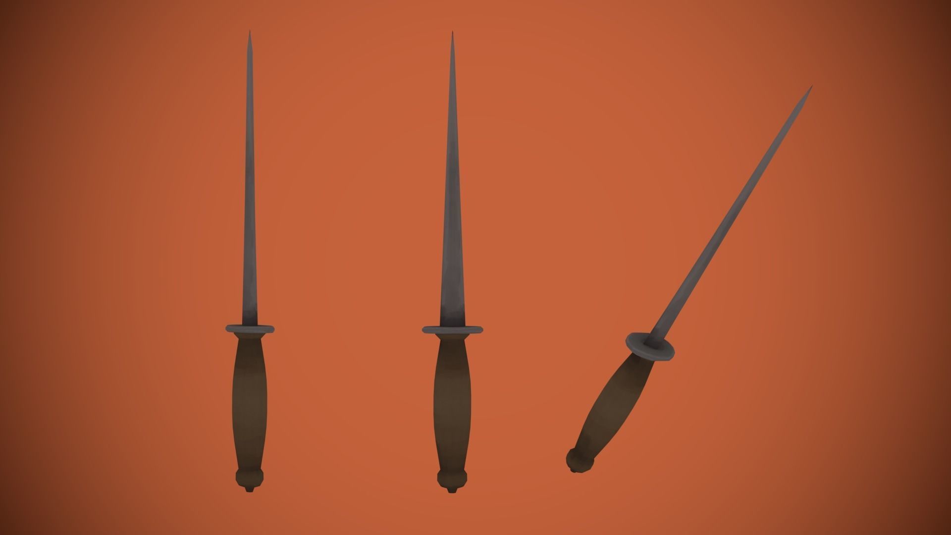 Adventurous - Melee Weapons Low-poly 3D model_2