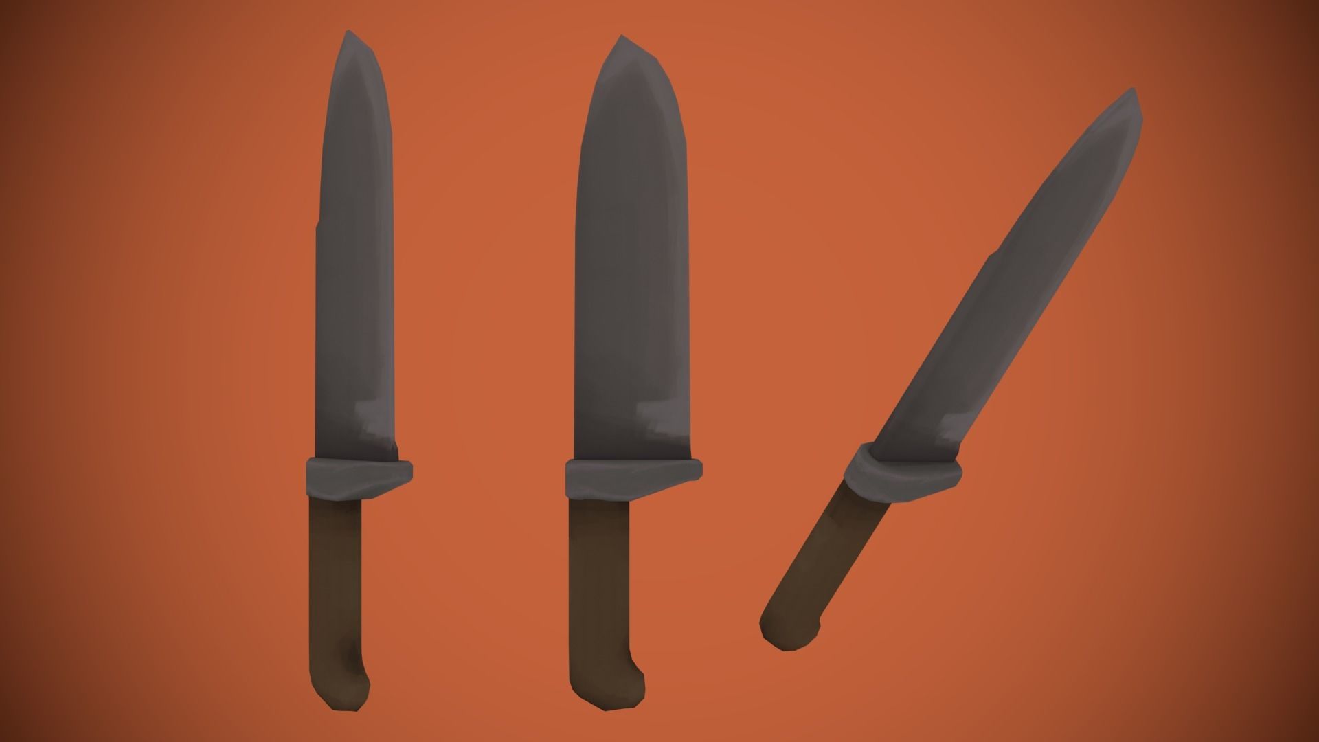 Adventurous - Melee Weapons Low-poly 3D model_5