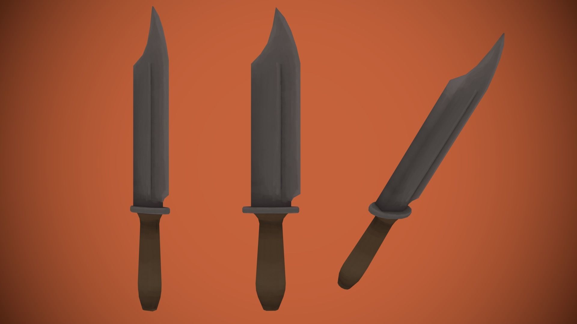 Adventurous - Melee Weapons Low-poly 3D model_4