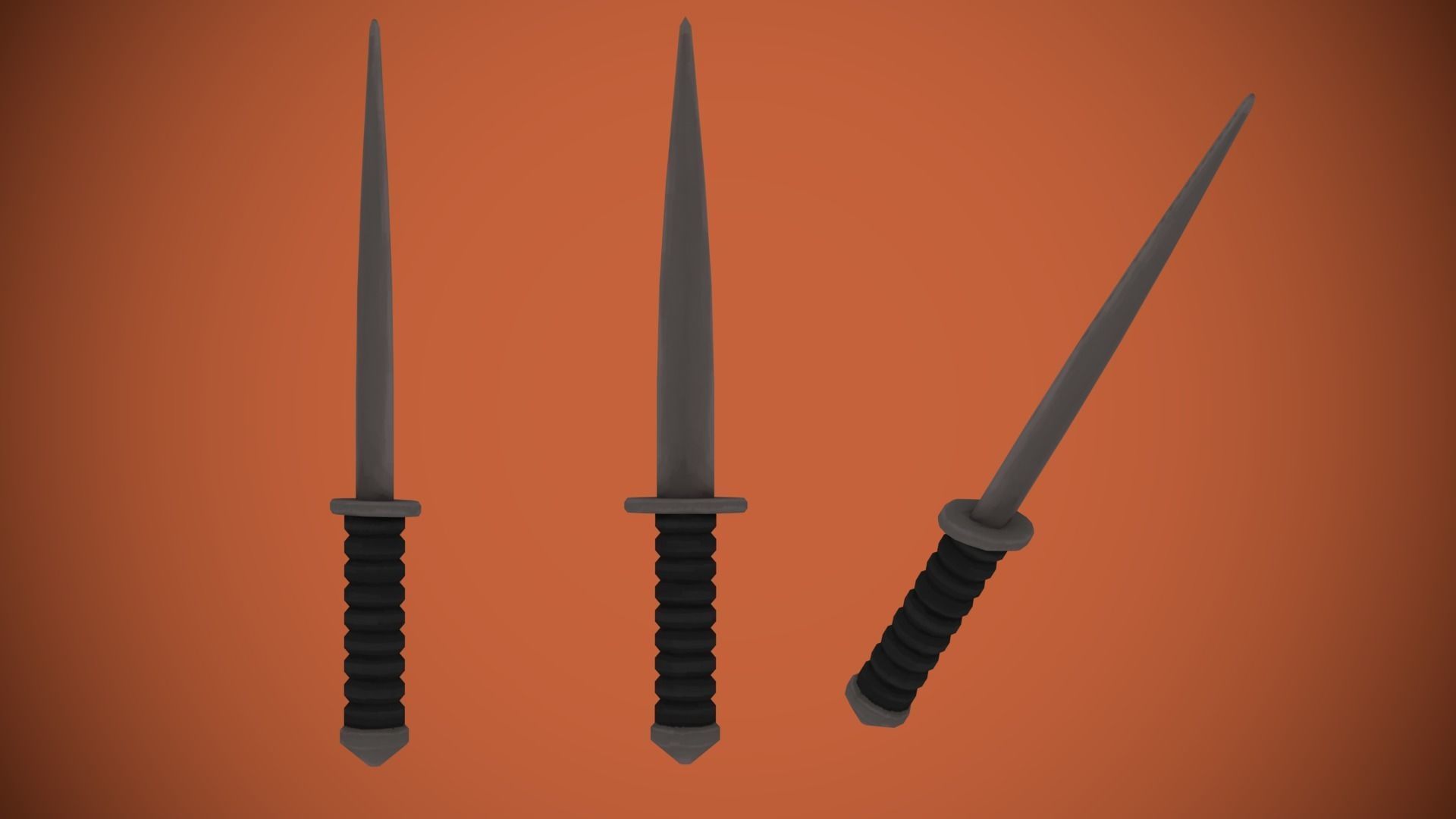 Adventurous - Melee Weapons Low-poly 3D model_3