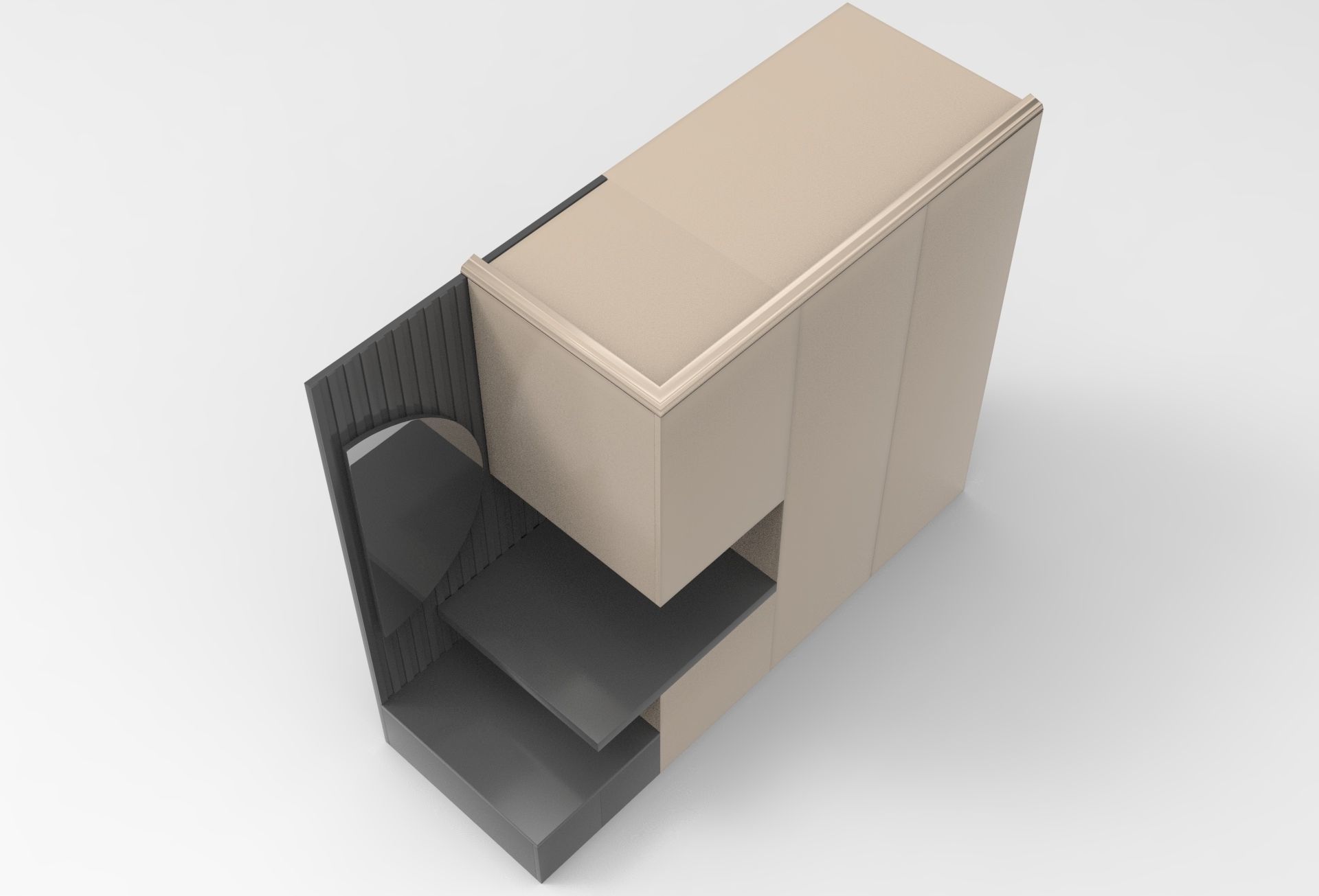 Pingu Cloakroom Low-poly 3D model_4