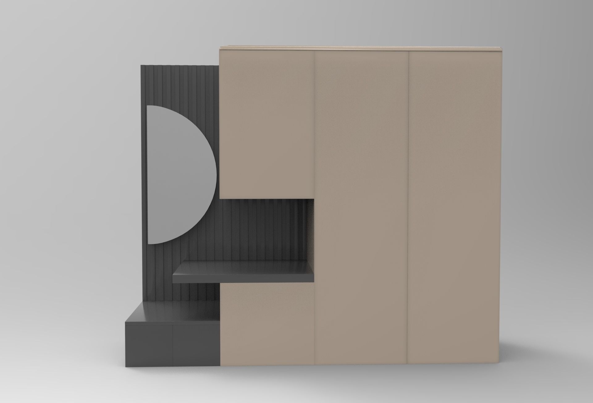 Pingu Cloakroom Low-poly 3D model_3