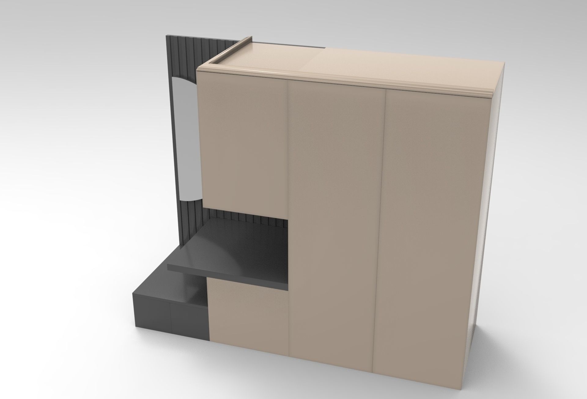 Pingu Cloakroom Low-poly 3D model_2