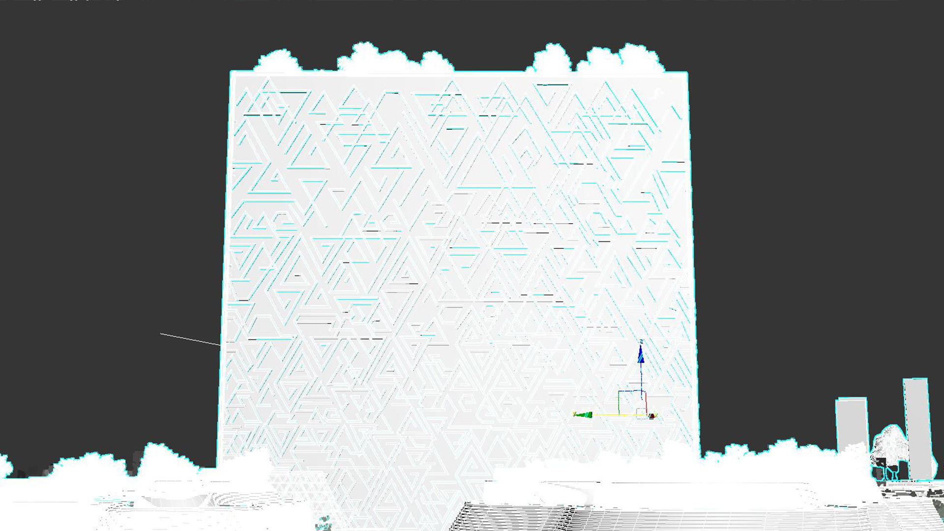 The cube saudi arabia 3D model_4