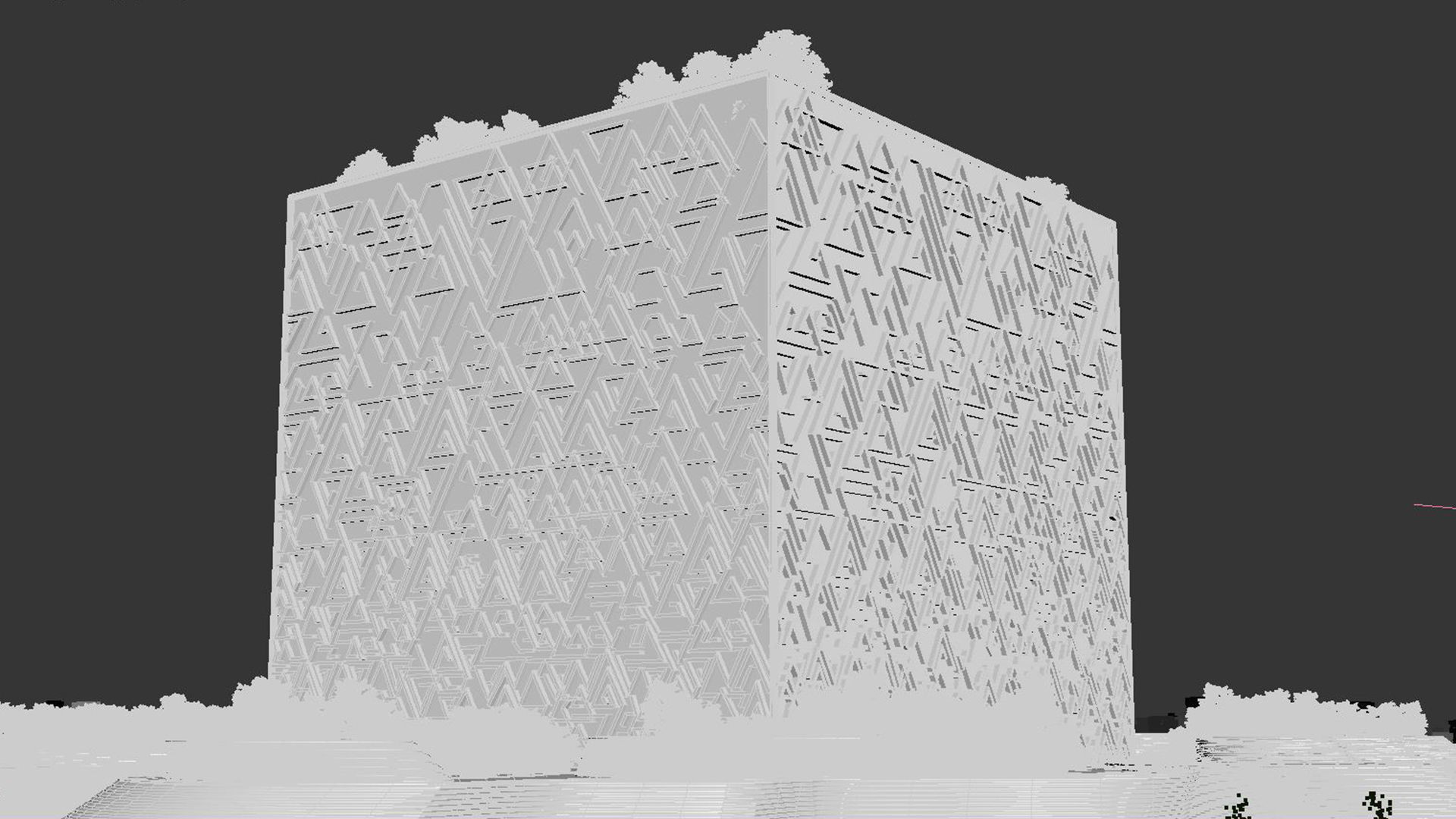 The cube saudi arabia 3D model_5