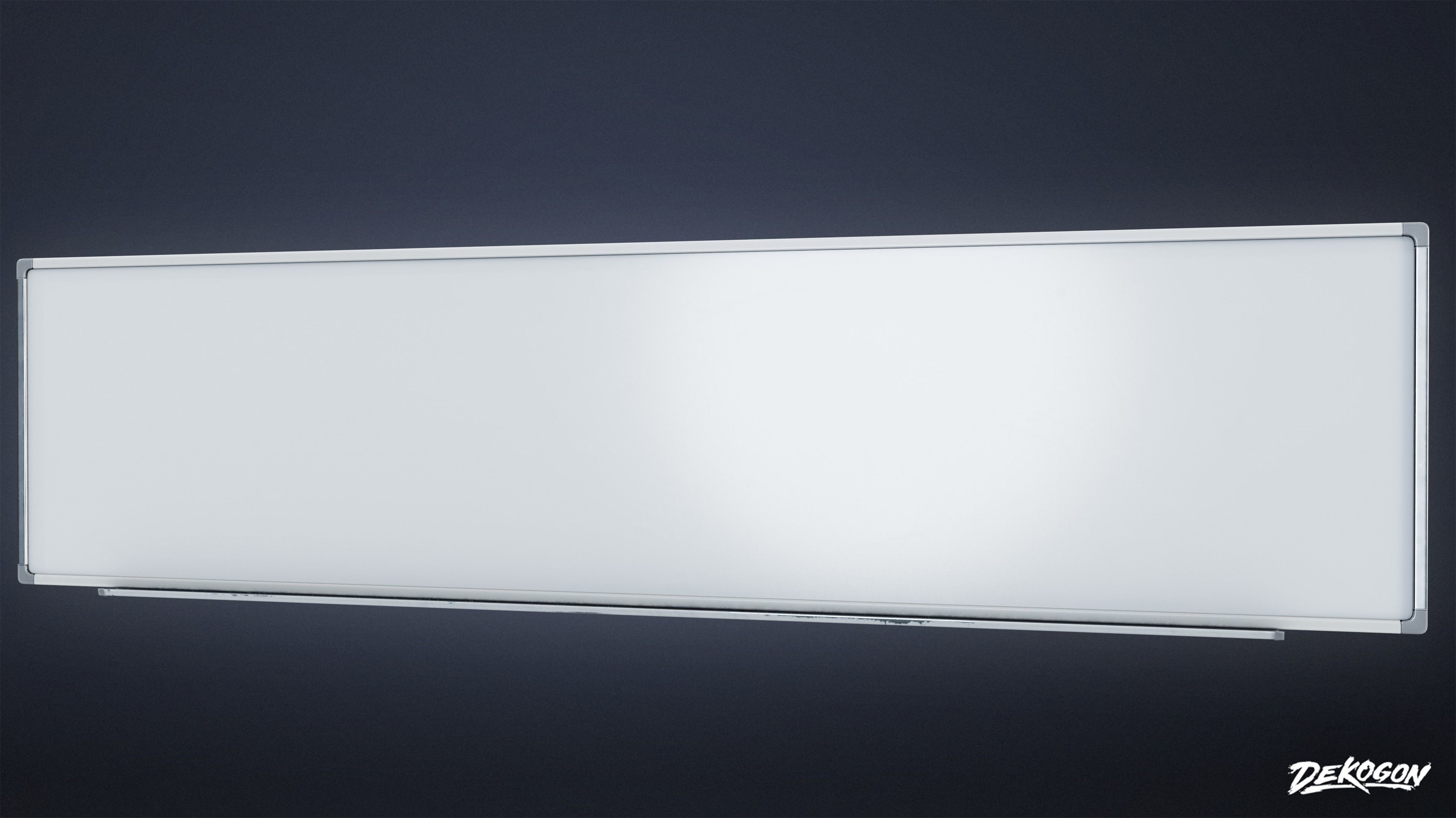 HIGH SCHOOL CLASSROOM - Whiteboard 01 - LOW POLY Low-poly 3D model_1