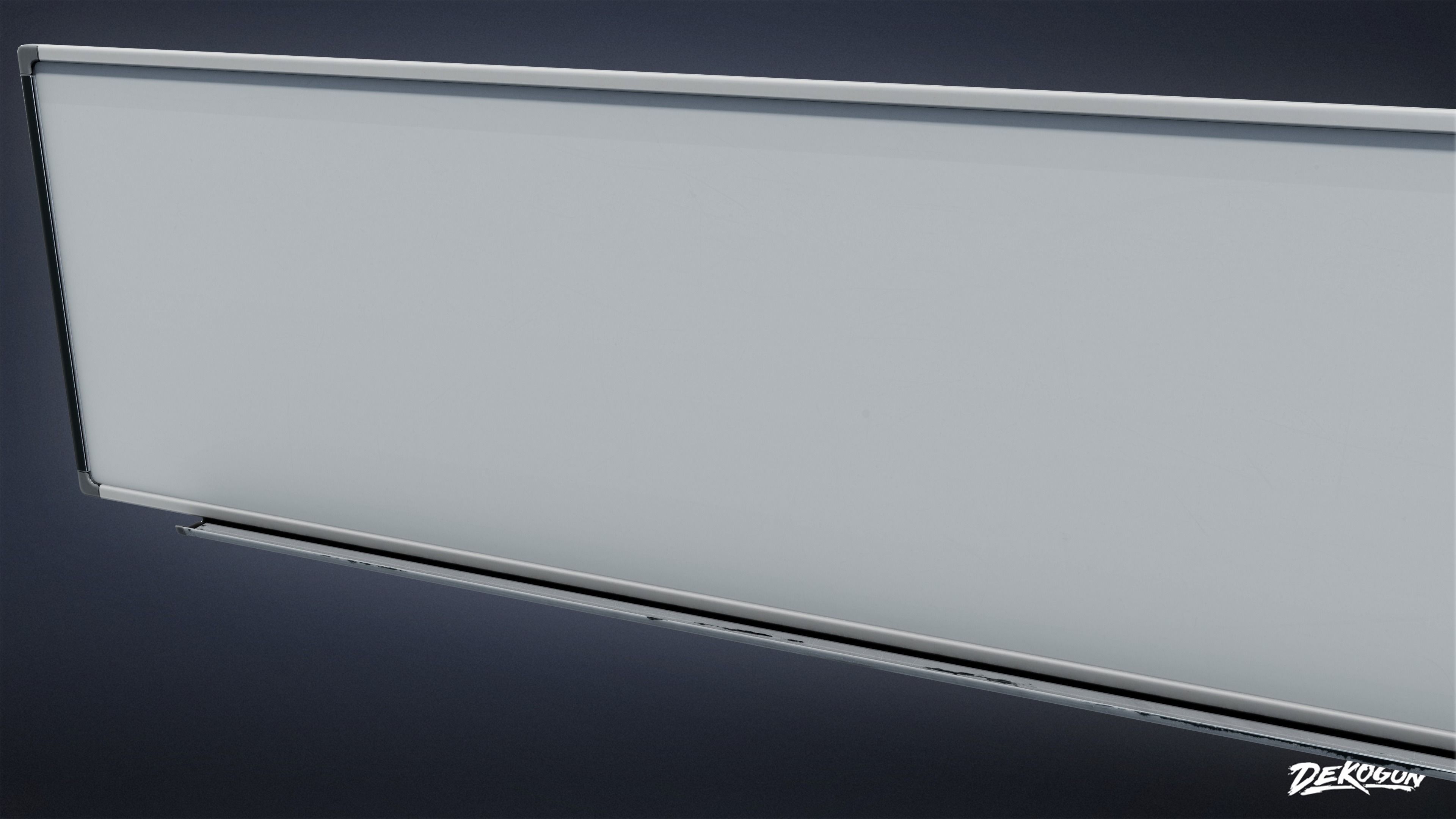 HIGH SCHOOL CLASSROOM - Whiteboard 01 - LOW POLY Low-poly 3D model_5