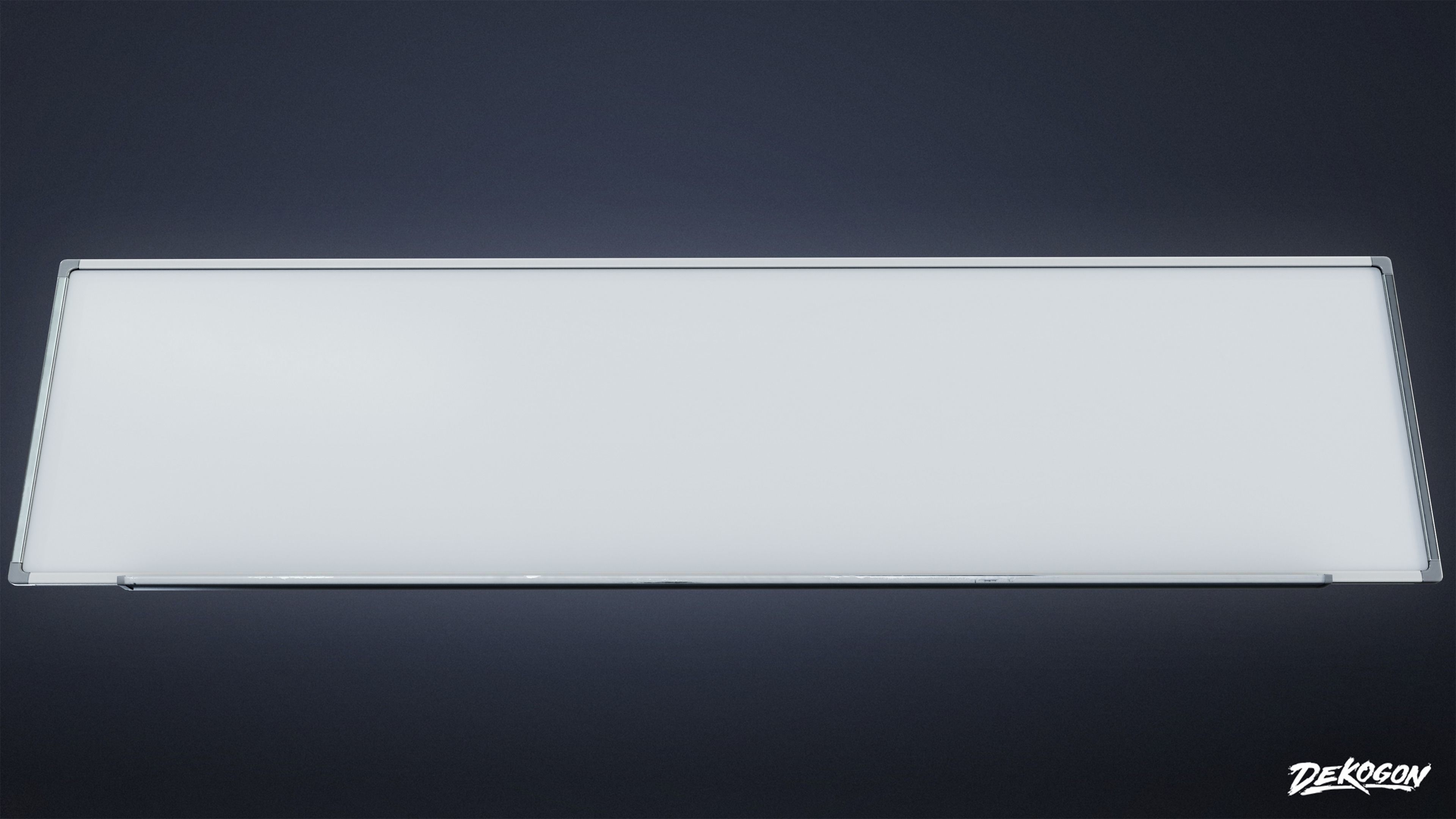 HIGH SCHOOL CLASSROOM - Whiteboard 01 - LOW POLY Low-poly 3D model_2