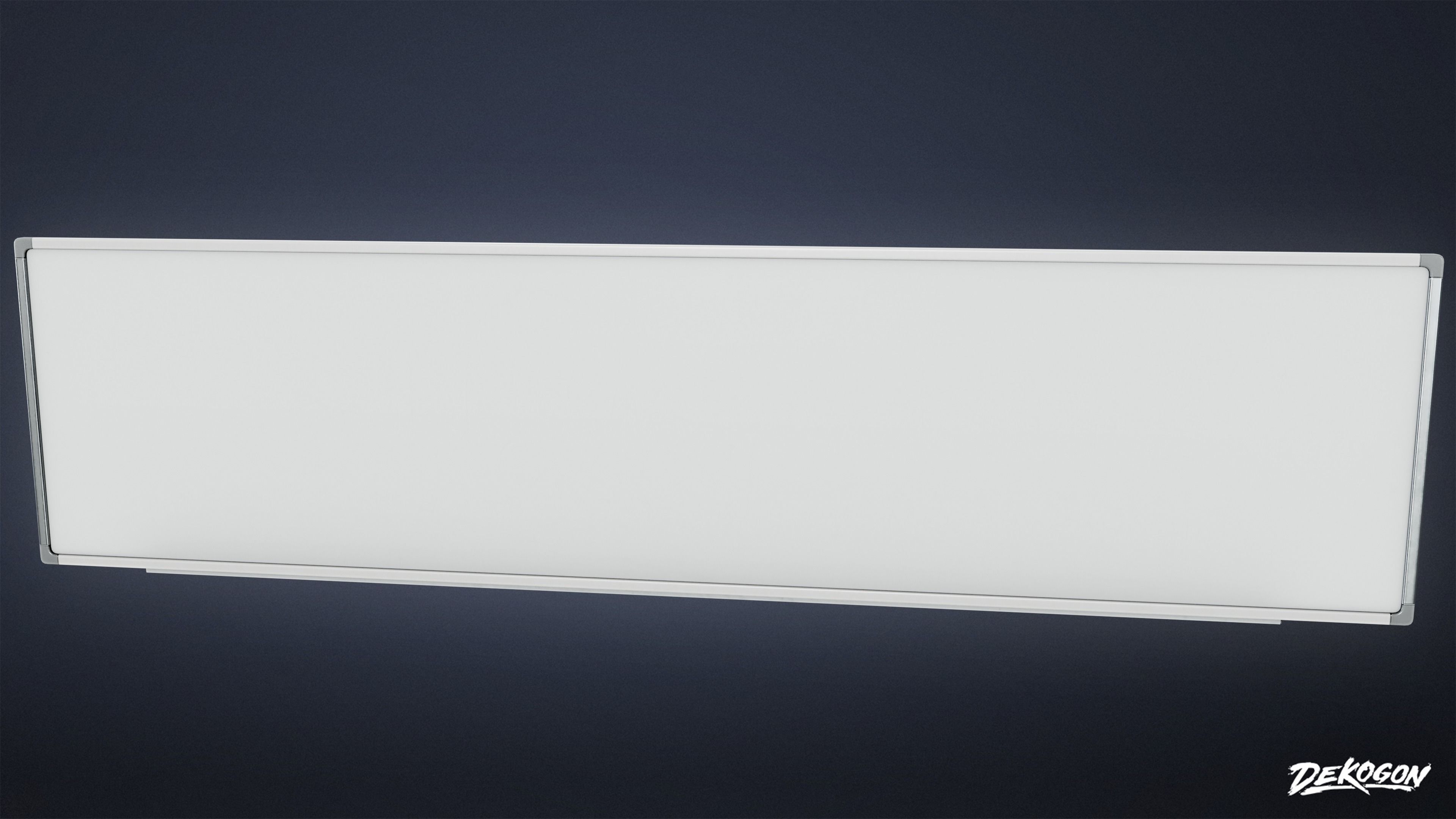 HIGH SCHOOL CLASSROOM - Whiteboard 01 - LOW POLY Low-poly 3D model_4