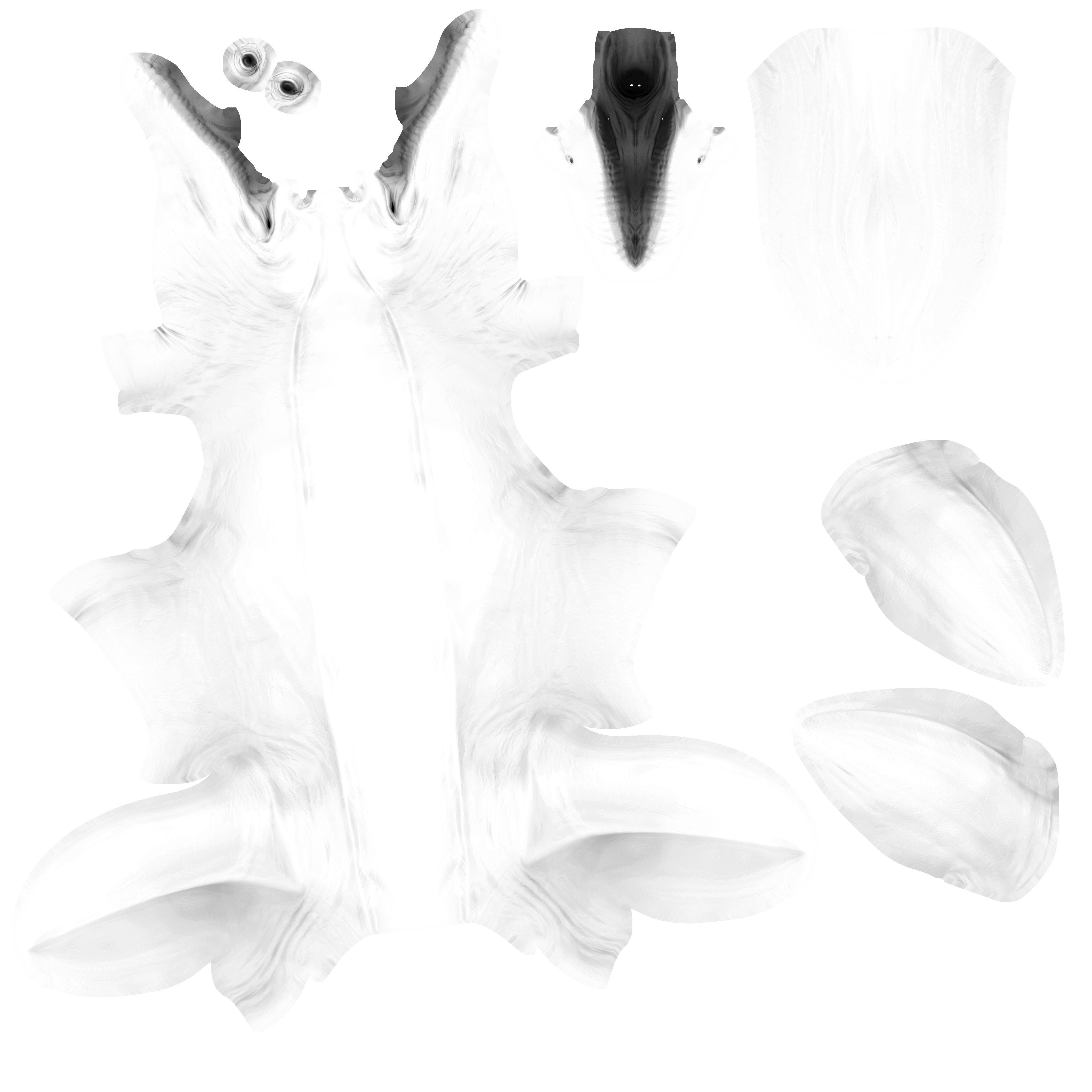 Kronosaurus Low-poly 3D model_8