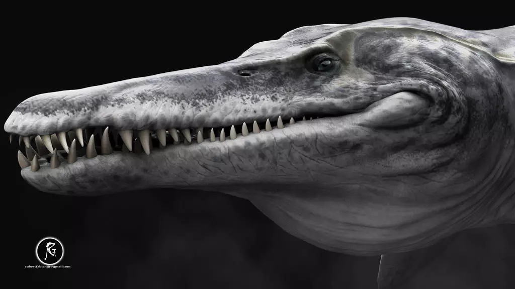 Kronosaurus Low-poly 3D model_0