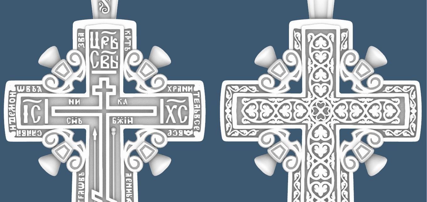 Cross 3D print model_1