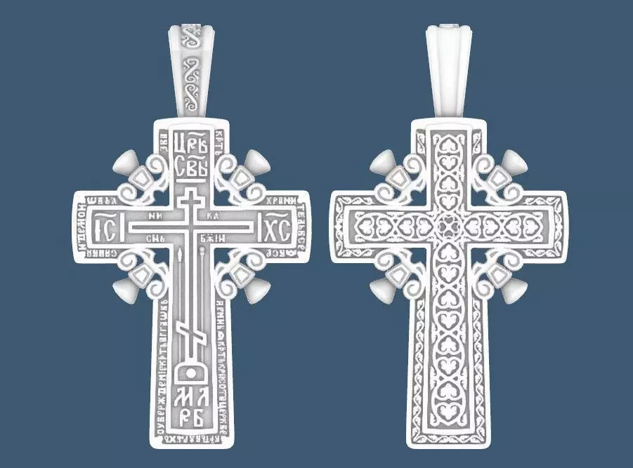 Cross 3D print model_0