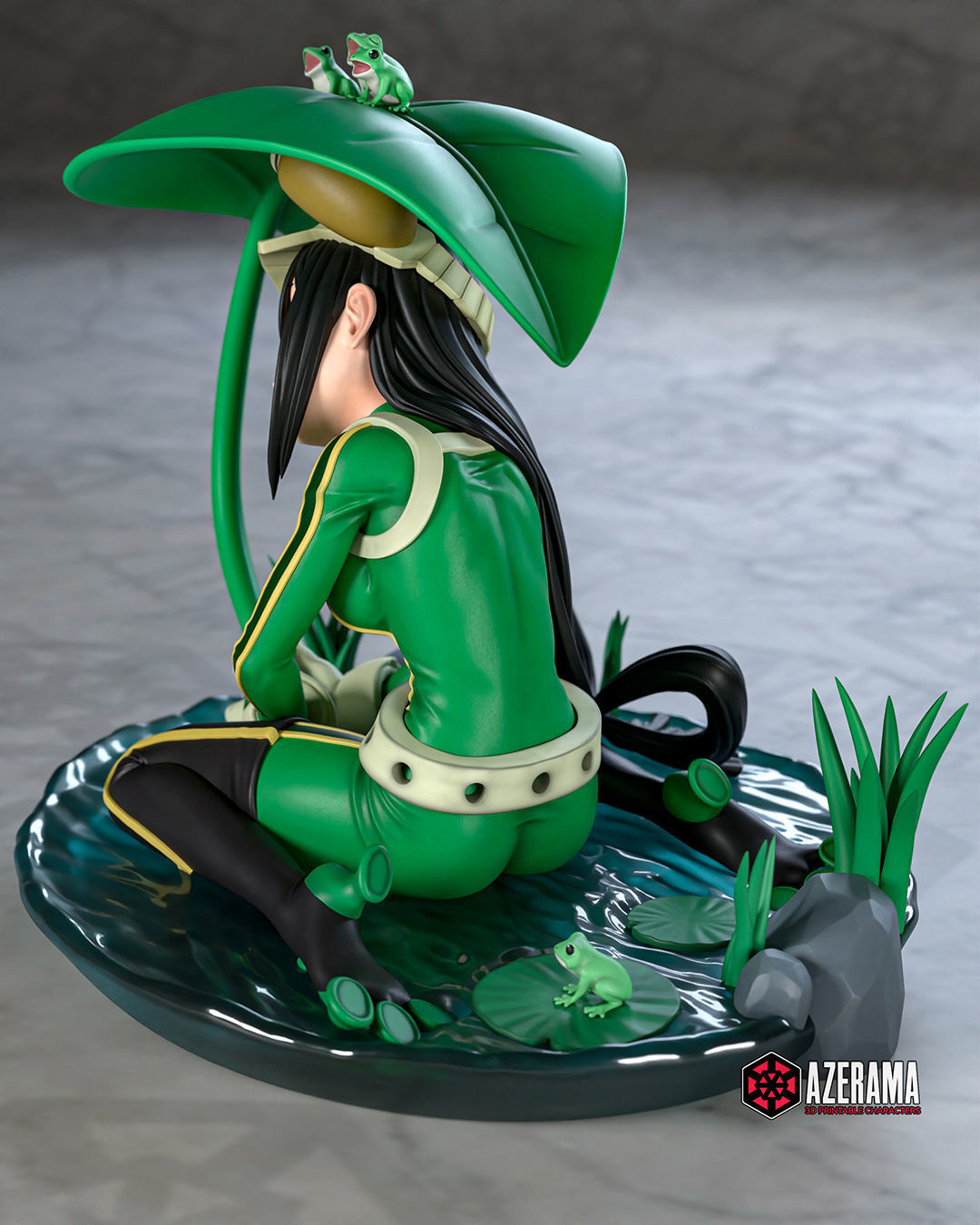 Tsuyu STL Ready for 3D Printing 3D print model_2