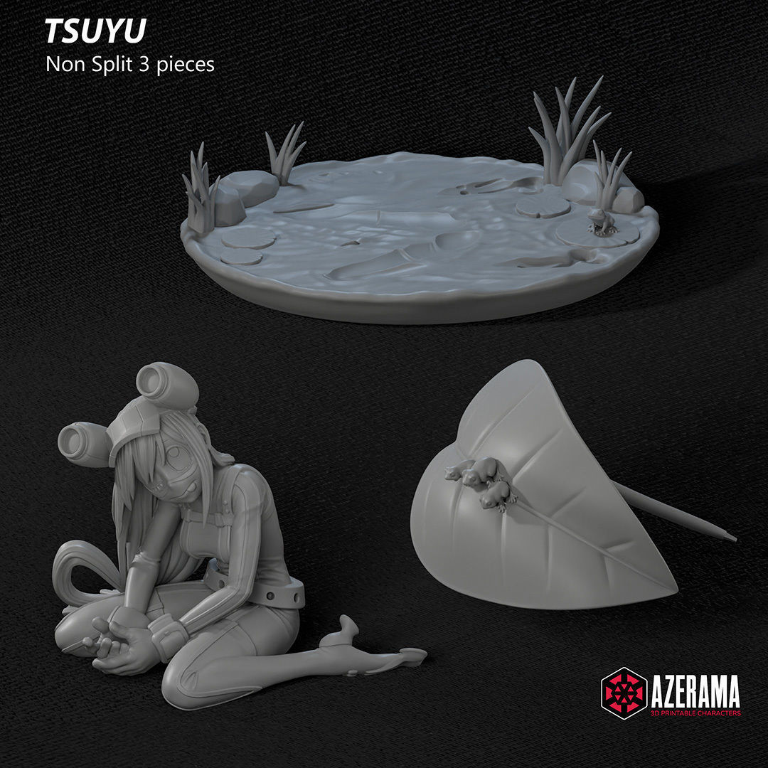 Tsuyu STL Ready for 3D Printing 3D print model_8