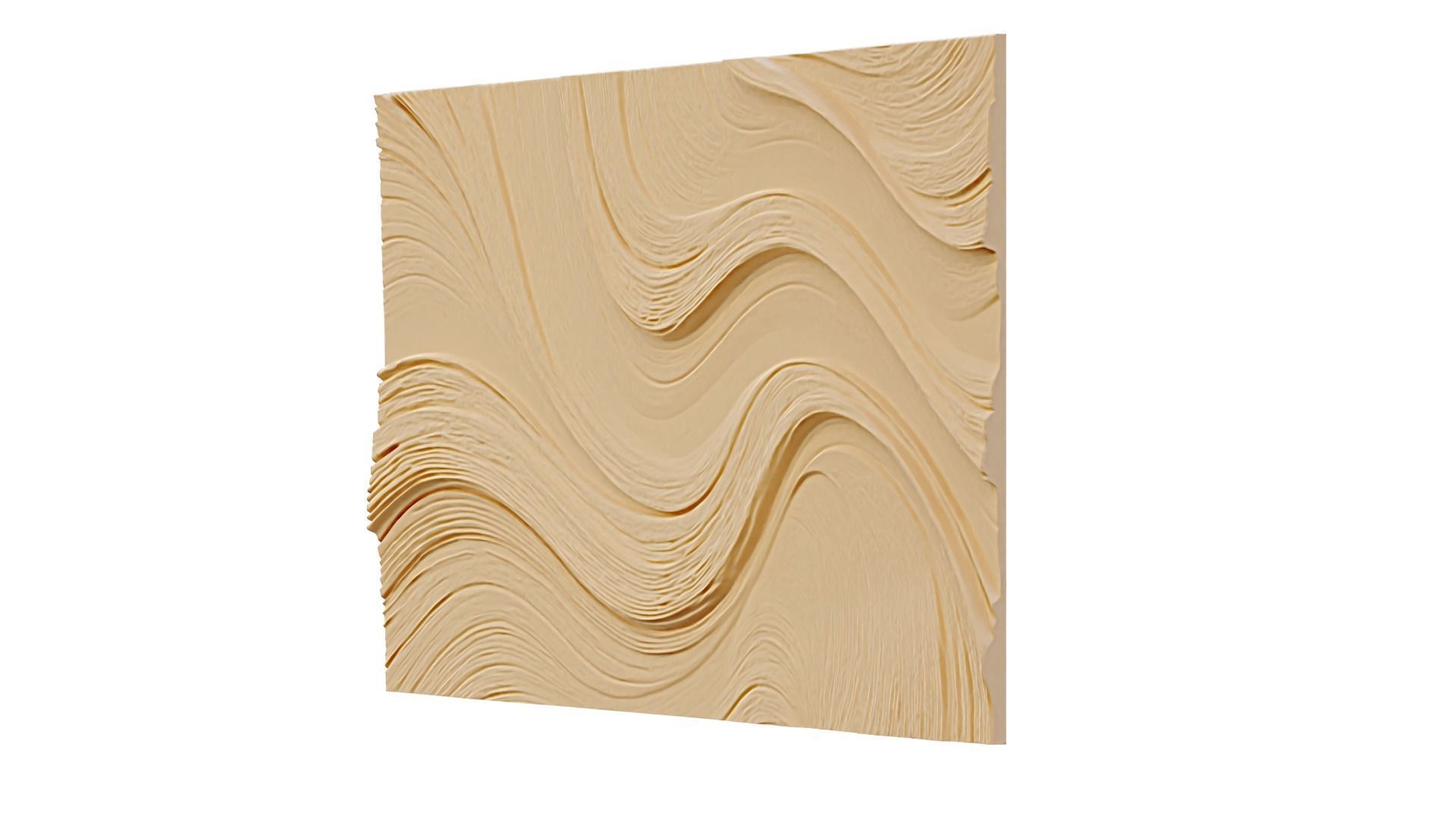 decor set wall panel relief mural CNC 15  3D print model_2