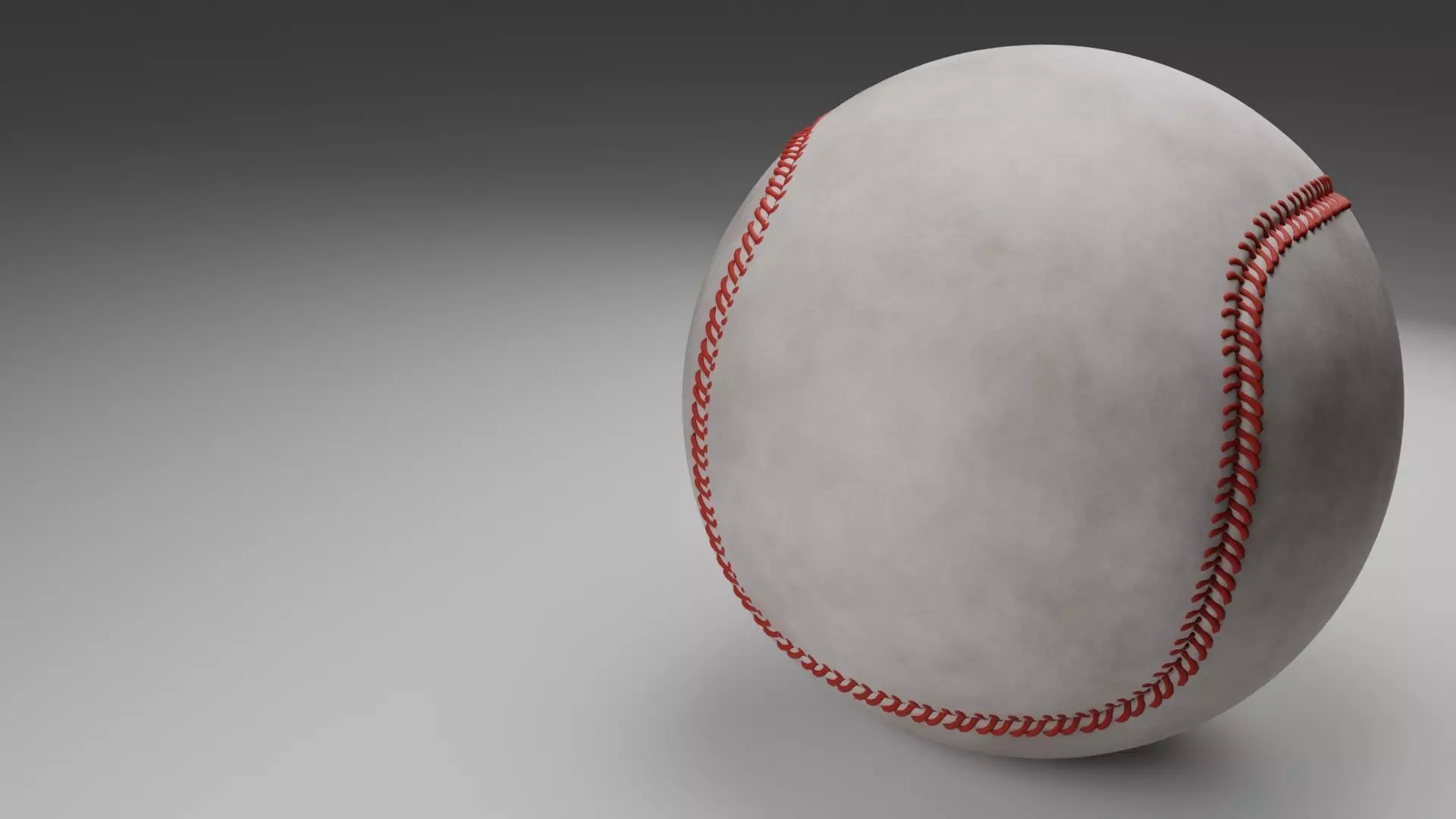 Baseball ball 3D 3D model