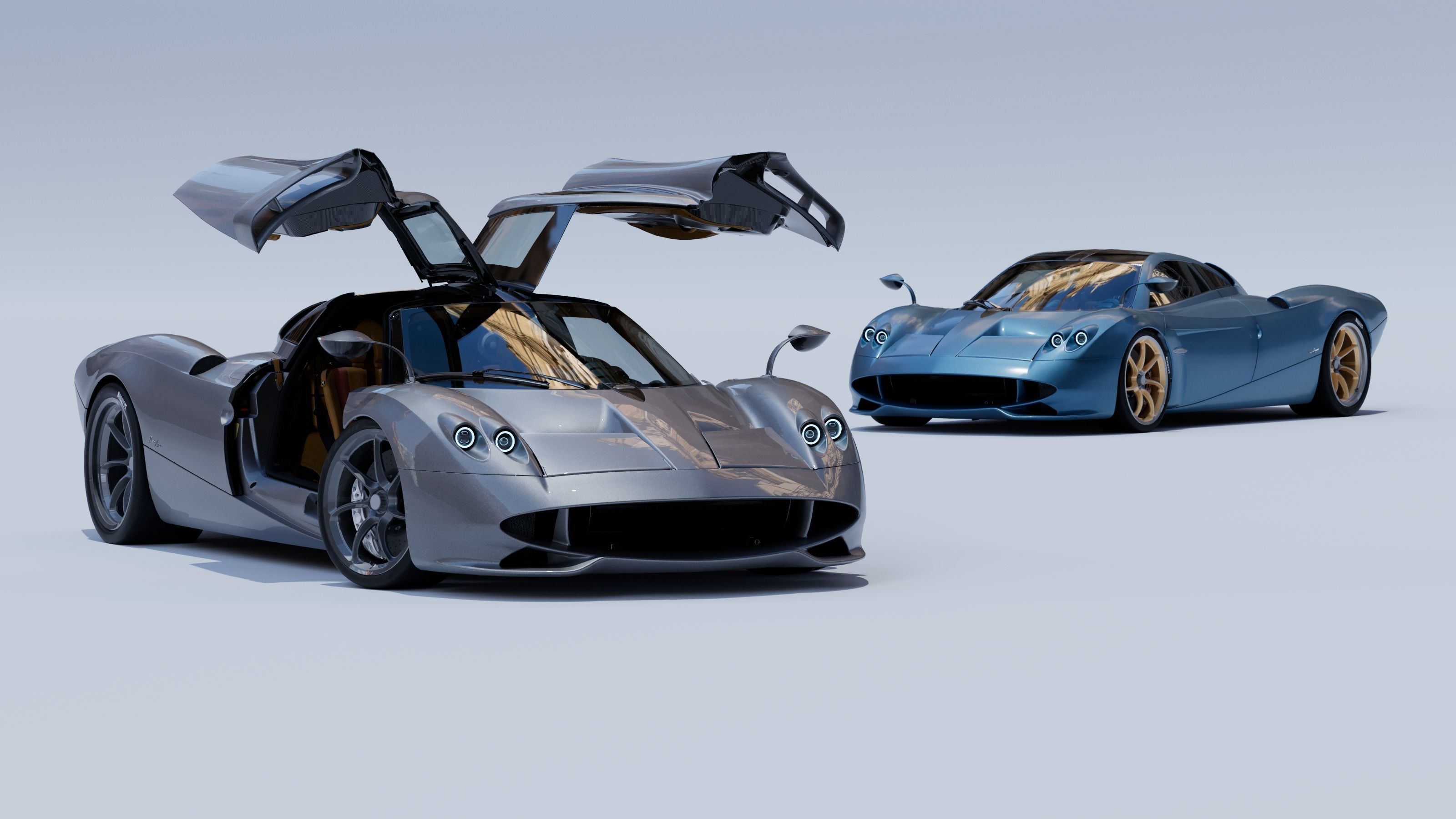 Pagani Huayra Codalunga 3D model_1