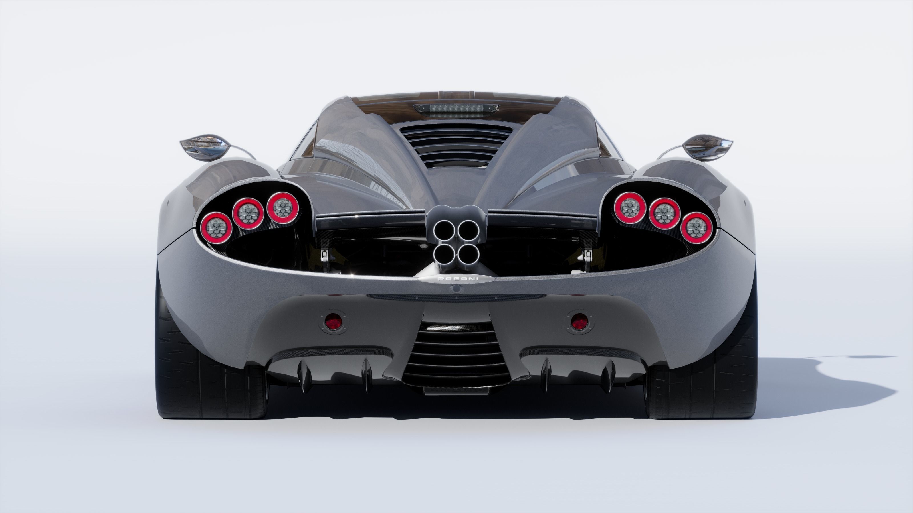 Pagani Huayra Codalunga 3D model_4