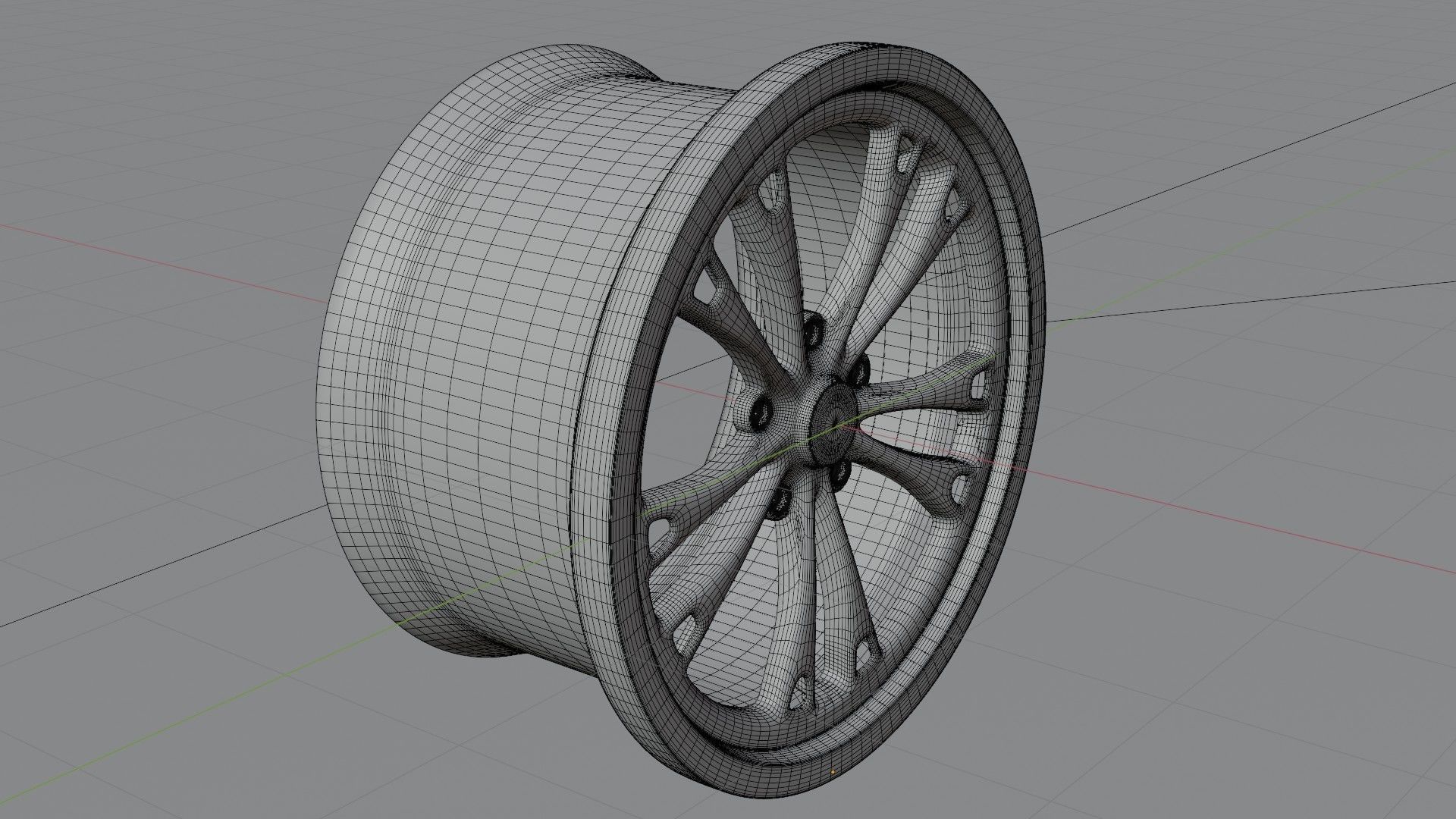 Wheel 3D model_4