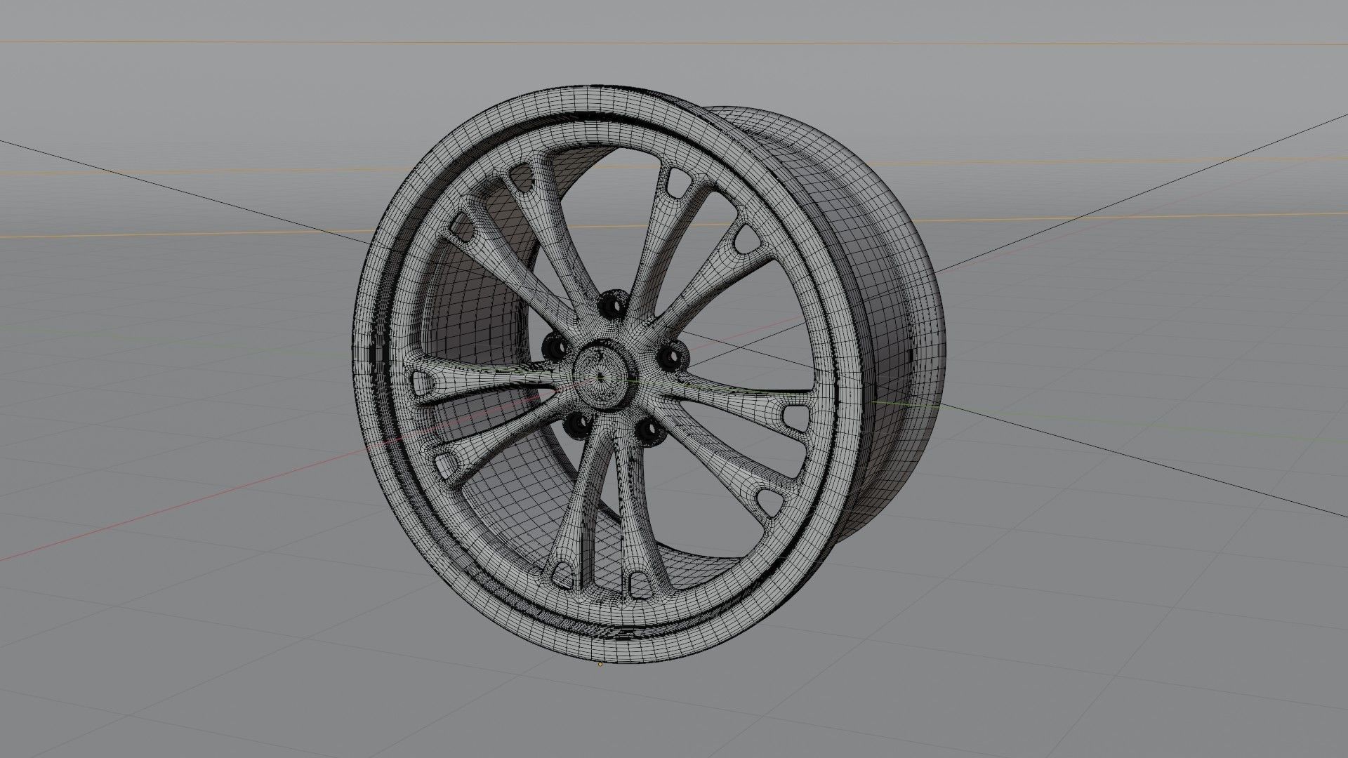 Wheel 3D model_3