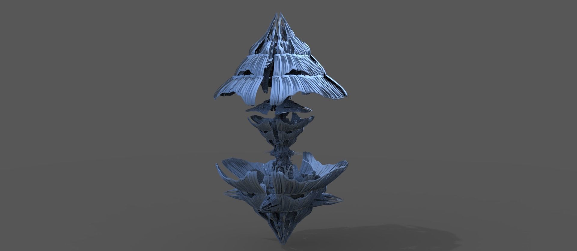 Sci fi Corral base  1 3D model_1