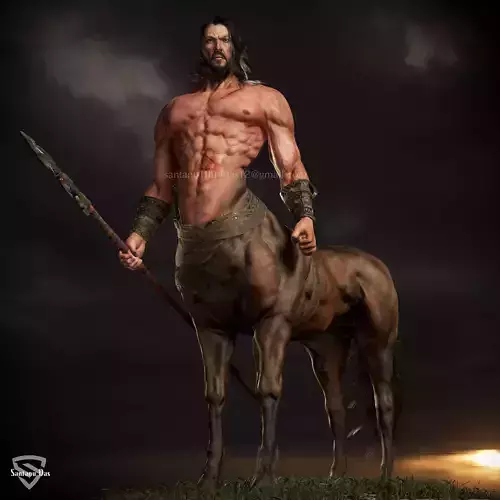 Centaur Game Model Low-poly 3D model