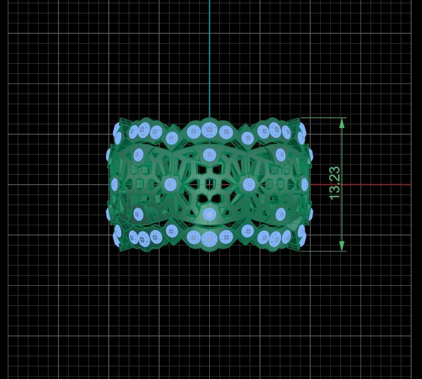 buccelati ring 3D model_4