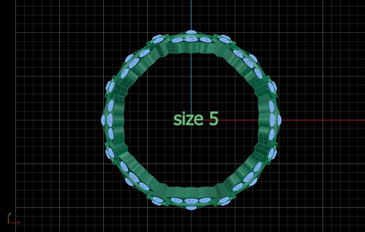 buccelati ring 3D model_8
