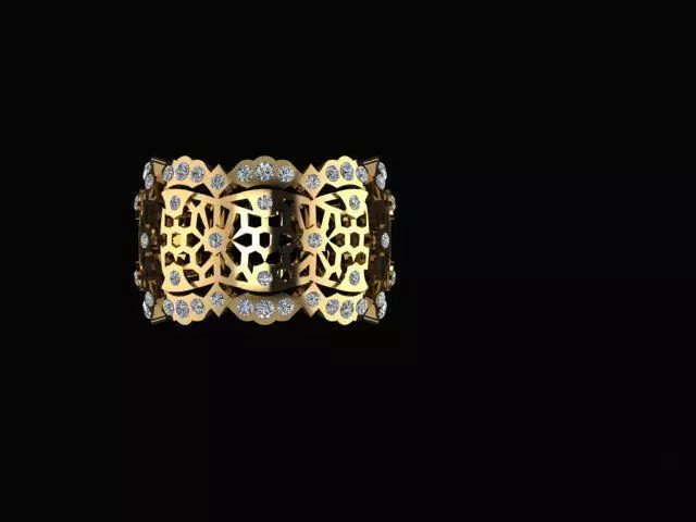 buccelati ring 3D model_0