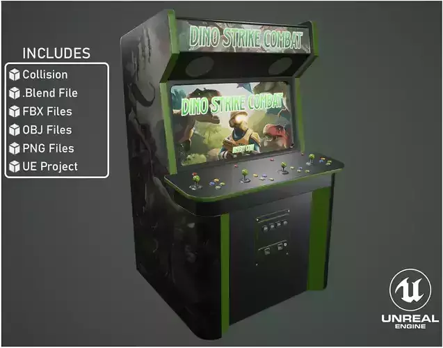 Retro Arcade Machine - 03