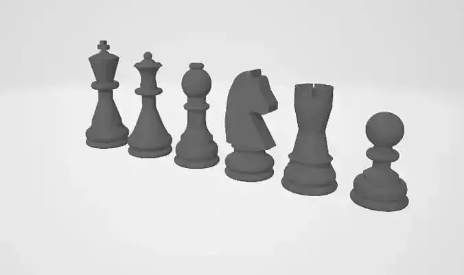 Chess peices for a CNC 