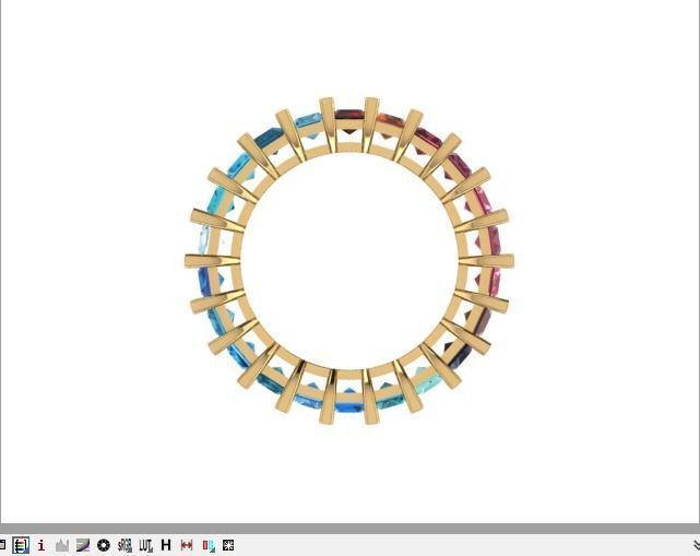 shay ring 3D model_1