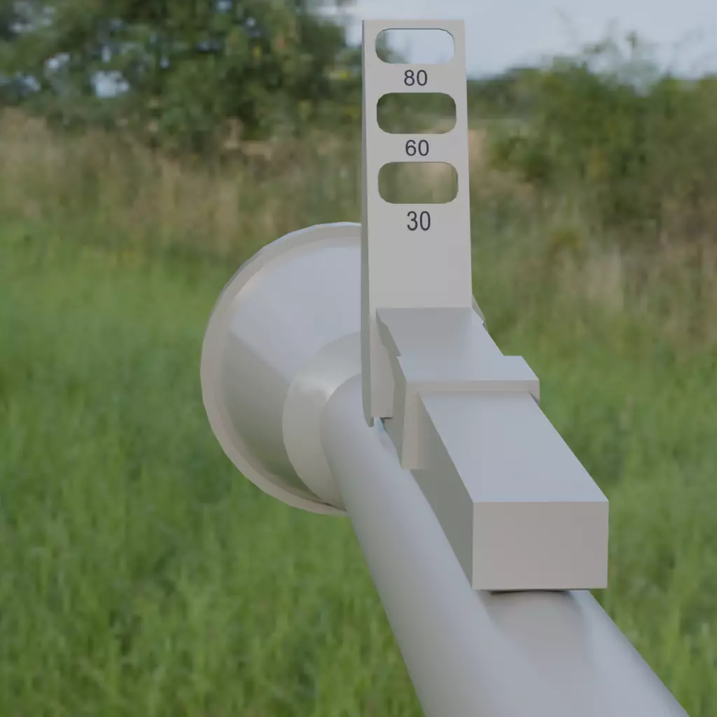 Panzerfaust 60 Low-poly 3D model_0