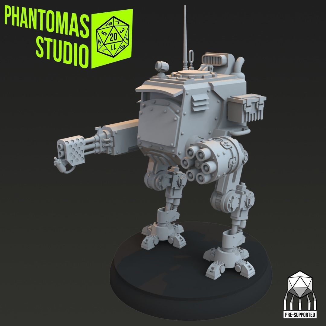 Lycan Assault Walker 3D print model_1