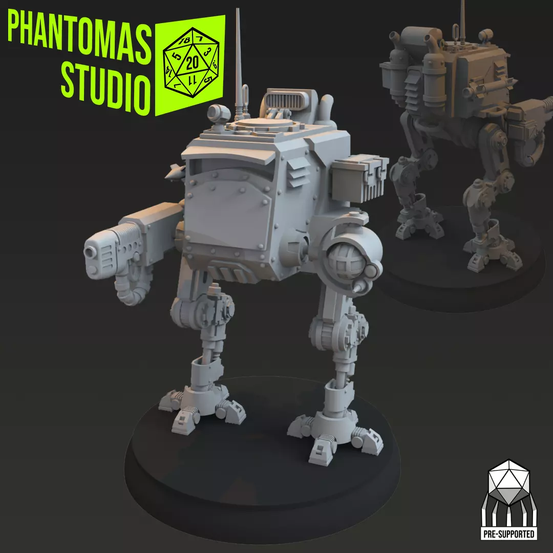 Lycan Assault Walker 3D print model_0