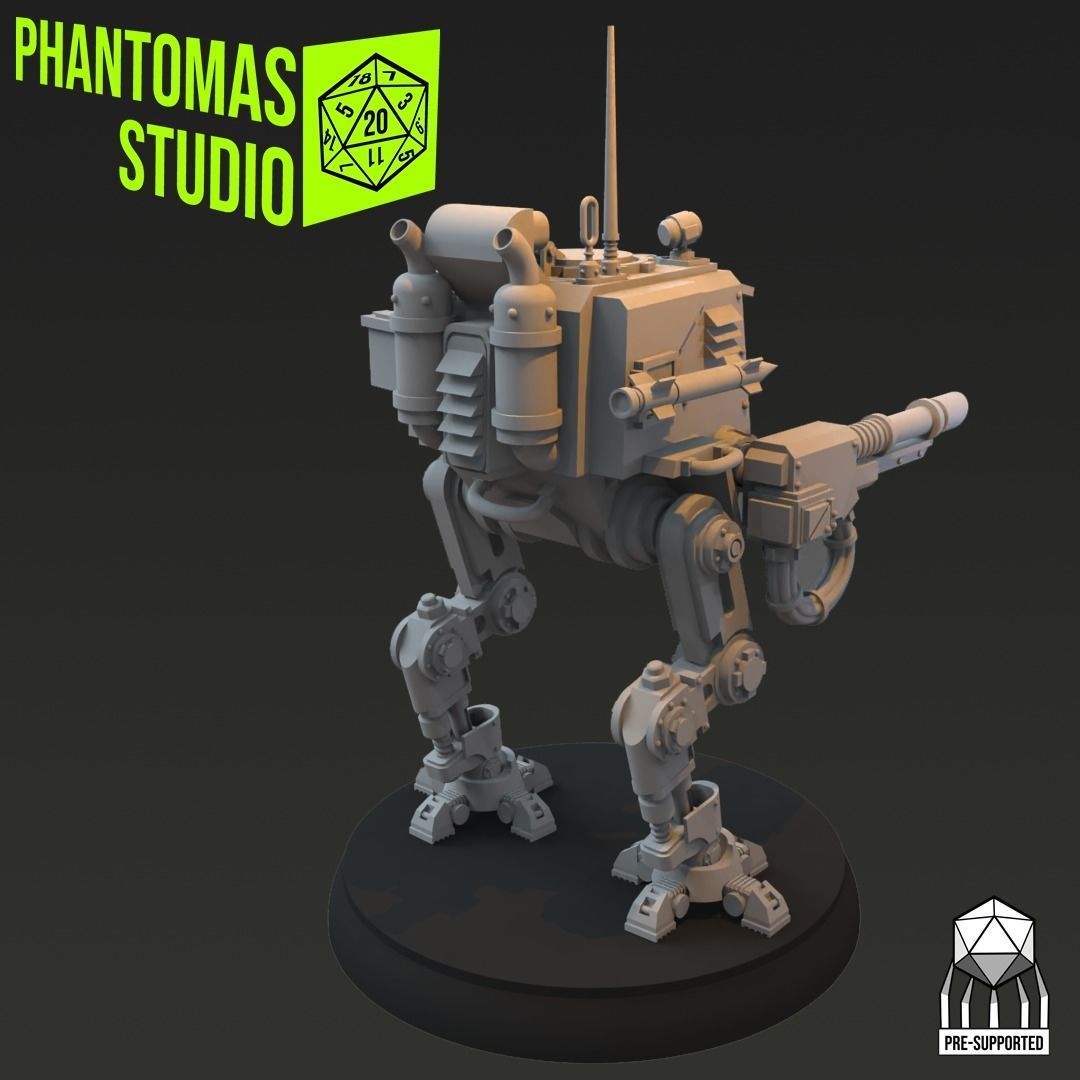 Lycan Assault Walker 3D print model_2