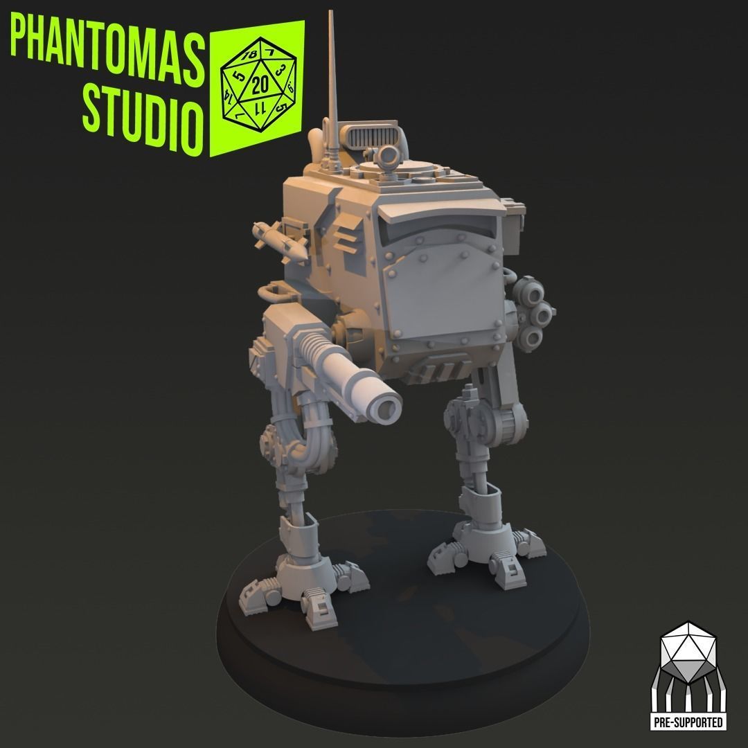 Lycan Assault Walker 3D print model_3