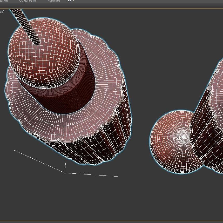 ekke pendant 3D model_7