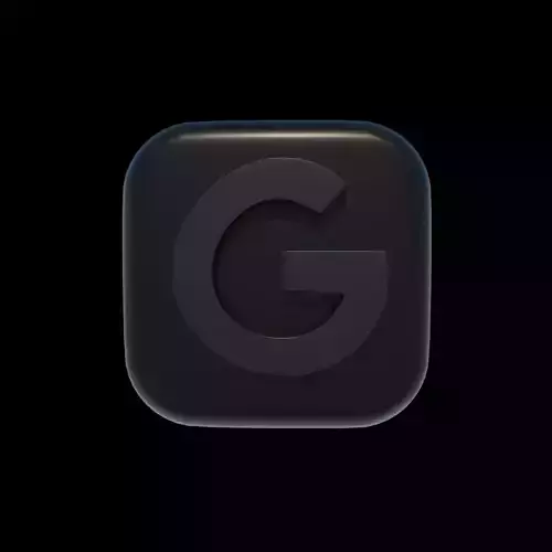 google icon 3D model